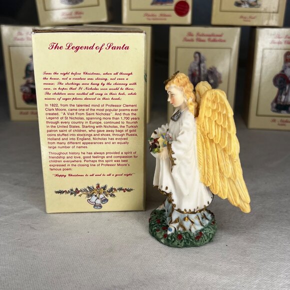 The International Santa Claus Collection Angel Figurine Christkindl Germany 1992 - Picture 3 of 9